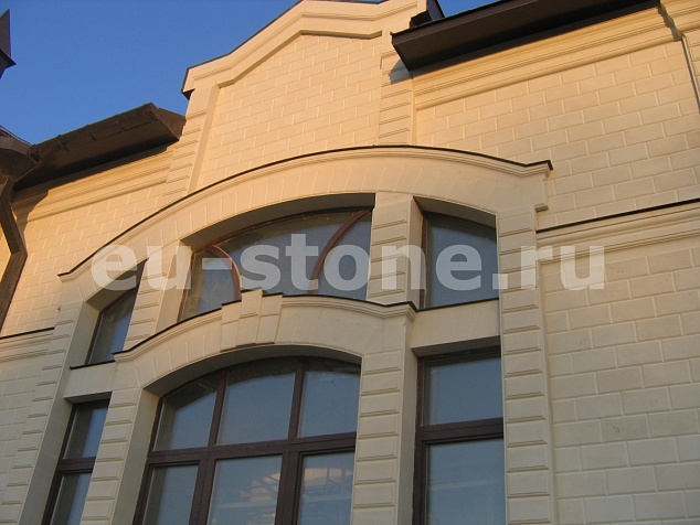 Отделка дагестанским камнем