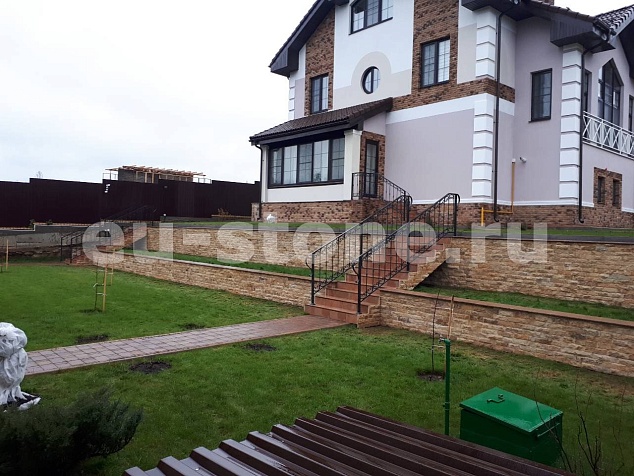 Облицовка доломитом