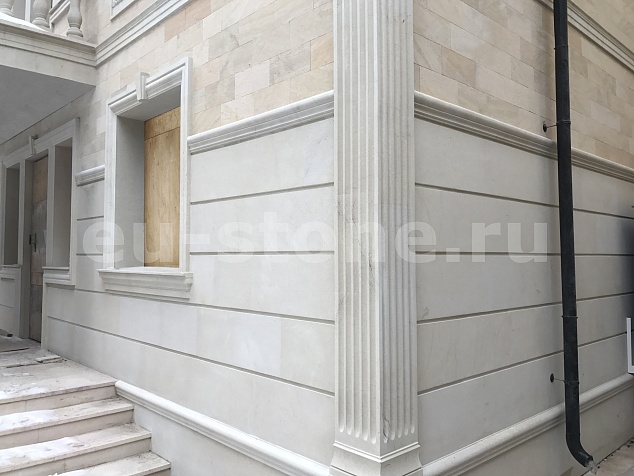 Фасад в известняке