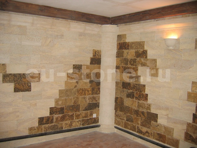 Доломит для облицовки фасада