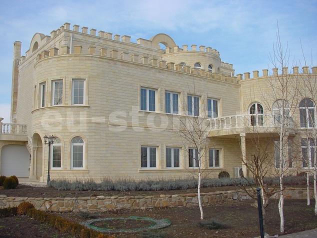 Ракушечник для отделки фасада