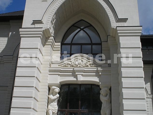 Отделка дагестанским камнем