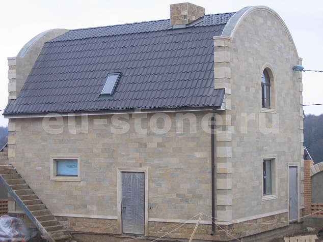 Ракушечник для облицовки фасада