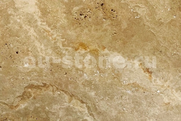 Травертин шлифованный незаполненный