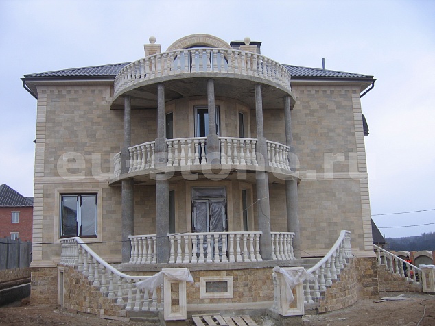 Ракушечник для облицовки фасада