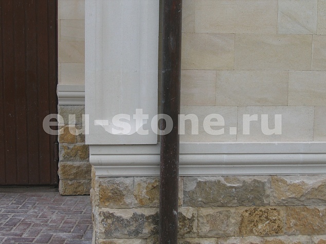 Фасад из дагестанского камня