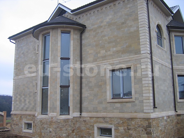 Ракушечник для облицовки фасада