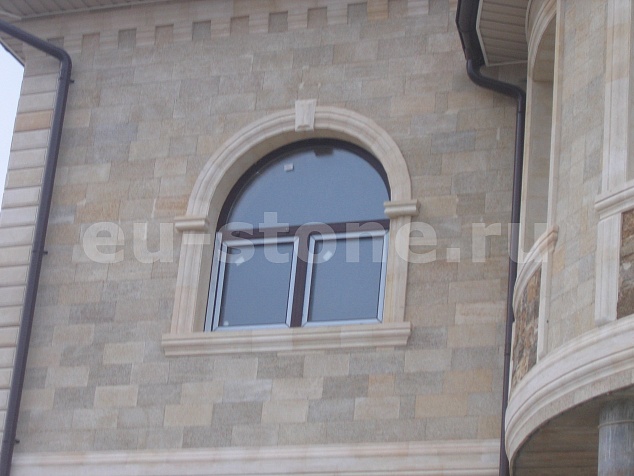 Ракушечник для облицовки фасада