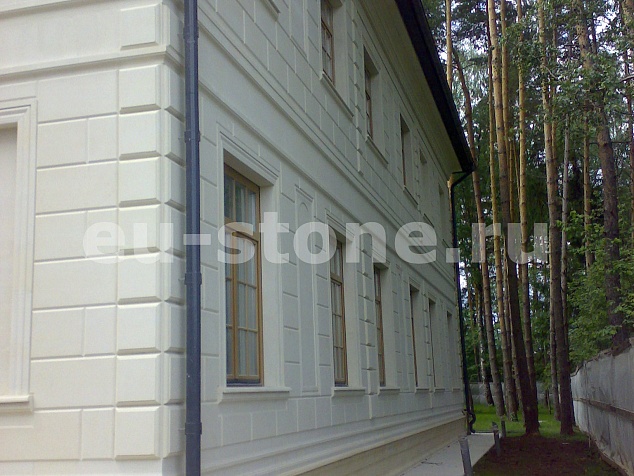 Облицовка дома дагестанским камнем