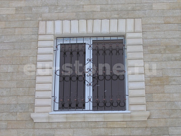 Облицовка натуральным ракушечником