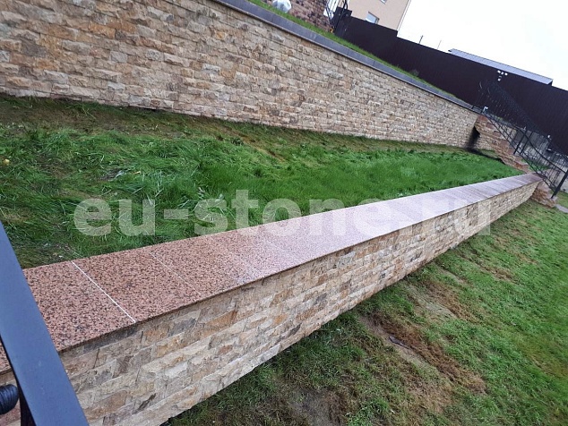 Облицовка доломитом