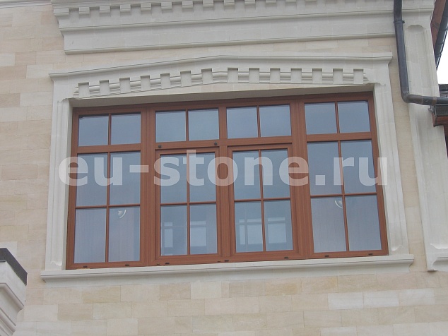 Фасад из дагестанского камня