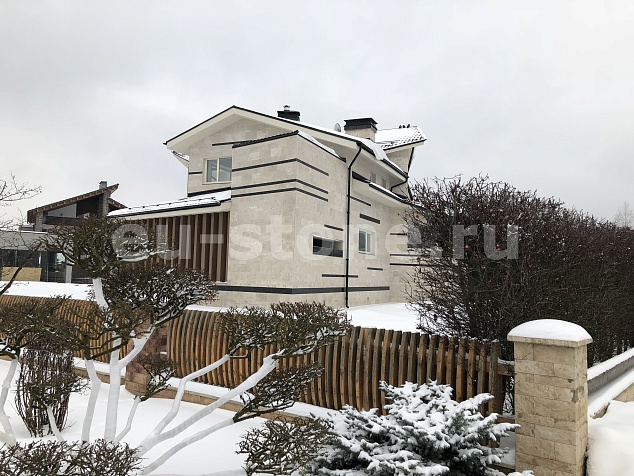 Облицовка плиткой из доломита